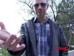 Nicole Love's First Anal: Huge Pussy Lips vs Tight Czech Ass