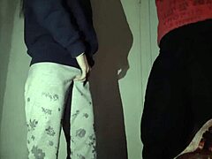 my stepsister watches me masturbate and seduces me