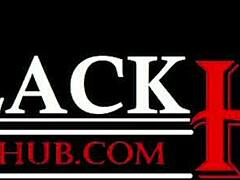 black ebony slut with huge tits gets deepthroat hardcore 😈