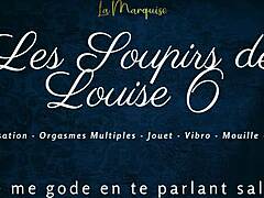 louise experiences her orgasm in this french solo.