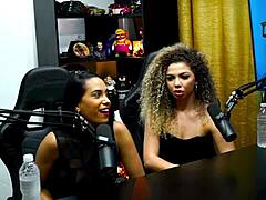 elas beijaram no podcast, ruan sem palavras - daniely patricia red