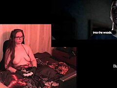 naked brunette bbw plays through quarry fetish part 3