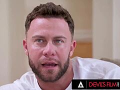 Naughty Anal Threesome With Nicole Doshi And Katrina Colt From Devil's Film