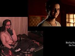 naked brunette bbw plays through quarry fetish part 3