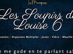 louise experiences her orgasm in this french solo.