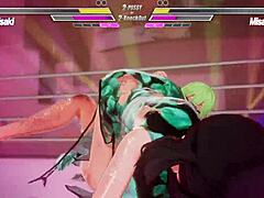 two lesbians battling it out with squirting and anal fucking in this hot scene