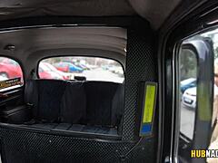 Taxi Driver Fucks Hot Blonde Gina Varney In His Car!