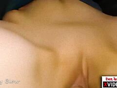 he fills me up and films it dripping in pov closeup