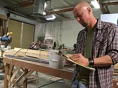 I, with my big natural saggy tits, seduce my co-worker Avy Scott into a cheating doggystyle fuck.