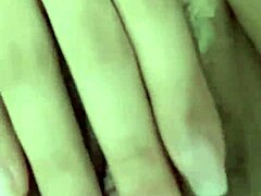 her hairy pussy craves cock during solo play