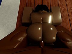 Roblox game turns into deepthroat blowjob porn