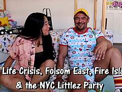 Donny's NYC birthday trip to Folsom East and little 18+z party