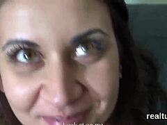 I seduced this glamorous Czech kitten in the mall and screwed her in POV