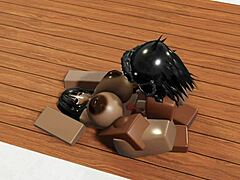 Roblox game turns into deepthroat blowjob porn