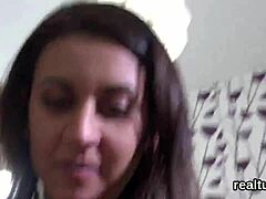 I seduced this glamorous Czech kitten in the mall and screwed her in POV