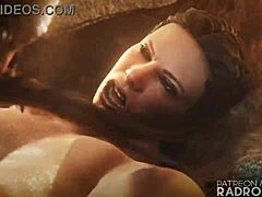lara getting her guts rocked extended radroachhd