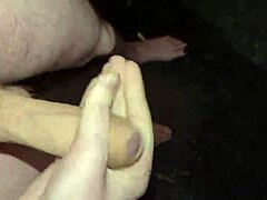 Masturbate That Monster Cock Outdoors Now!