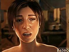 lara getting her guts rocked extended radroachhd