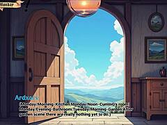 why is the step son caught with a huge boner by the laundry machine in this taboo game?