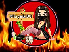 Thai student in a plastic bag dress gets intimate with a big cock