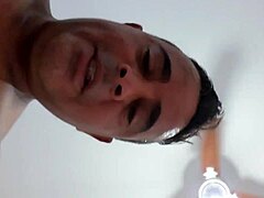 Teen at glory hole for amateur cumshot