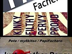 Pervy Papifachero Jerks with Bate Buddies Loving Thong Bulges