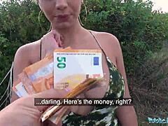 Public Agent Busty Crazy Milf In Hot Sloppy Blowjob And Public Fuck