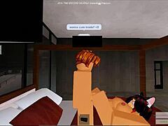 being rough on hidden roblox side with creampie