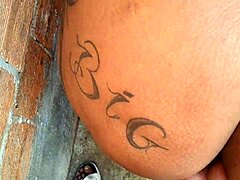 A sexy encounter with a BBW at the construction site