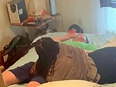 homemade ebony neighbor came over for a fuck