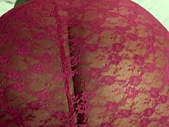 Ms Mystery shakes monster ass on Mr Eastcyde.