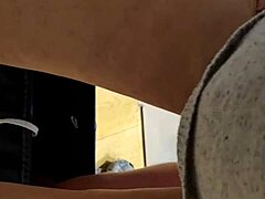 Wife sucks hubby in kitchen!