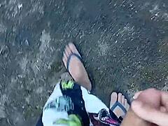 Outdoor Blowjob Big Cock