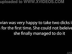 Brazilian Blonde Double Anal