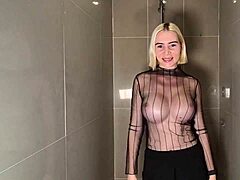 huge tits shower beauty