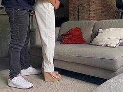 Flaca Cachonda Monta Verga