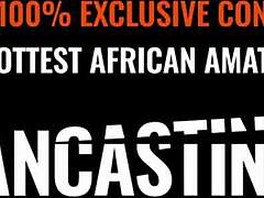 Busty Ebony Railed Hard