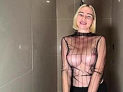 huge tits shower beauty