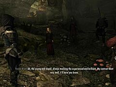 Nonkh plays Skyrim