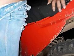 Street Fuck Creampie