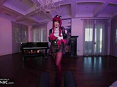 skinny babe rides 😈