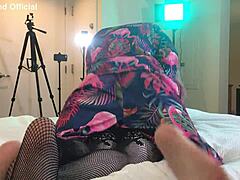 Rapper Pounds Goth Transsexual