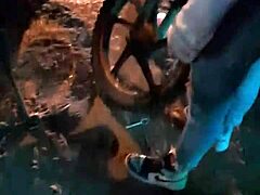 Street Fuck Creampie