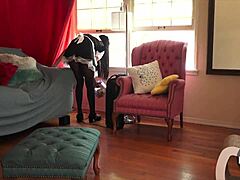 French Maid Vacuums!