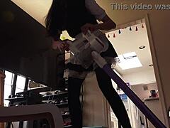 French Maid Vacuums!