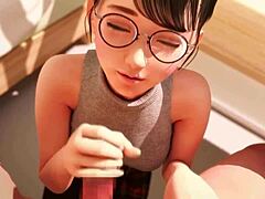 Petite Asian Handjob