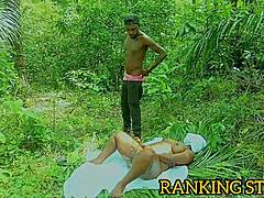 Horny BBW Bush Fucking