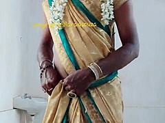 Crossdresser Saree Video