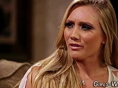 Intense Lesbian Threesome