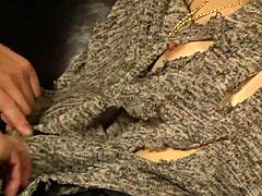 Charming asian takes dick